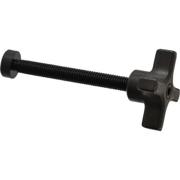 Made in USA 3/8-16 Lobed Shoulder Swivel Pad Tip Steel Thumb Screw