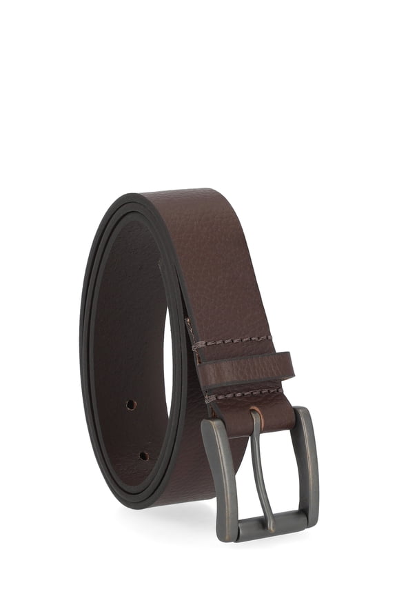 Made in USA 38MM Pebble Leather Belt