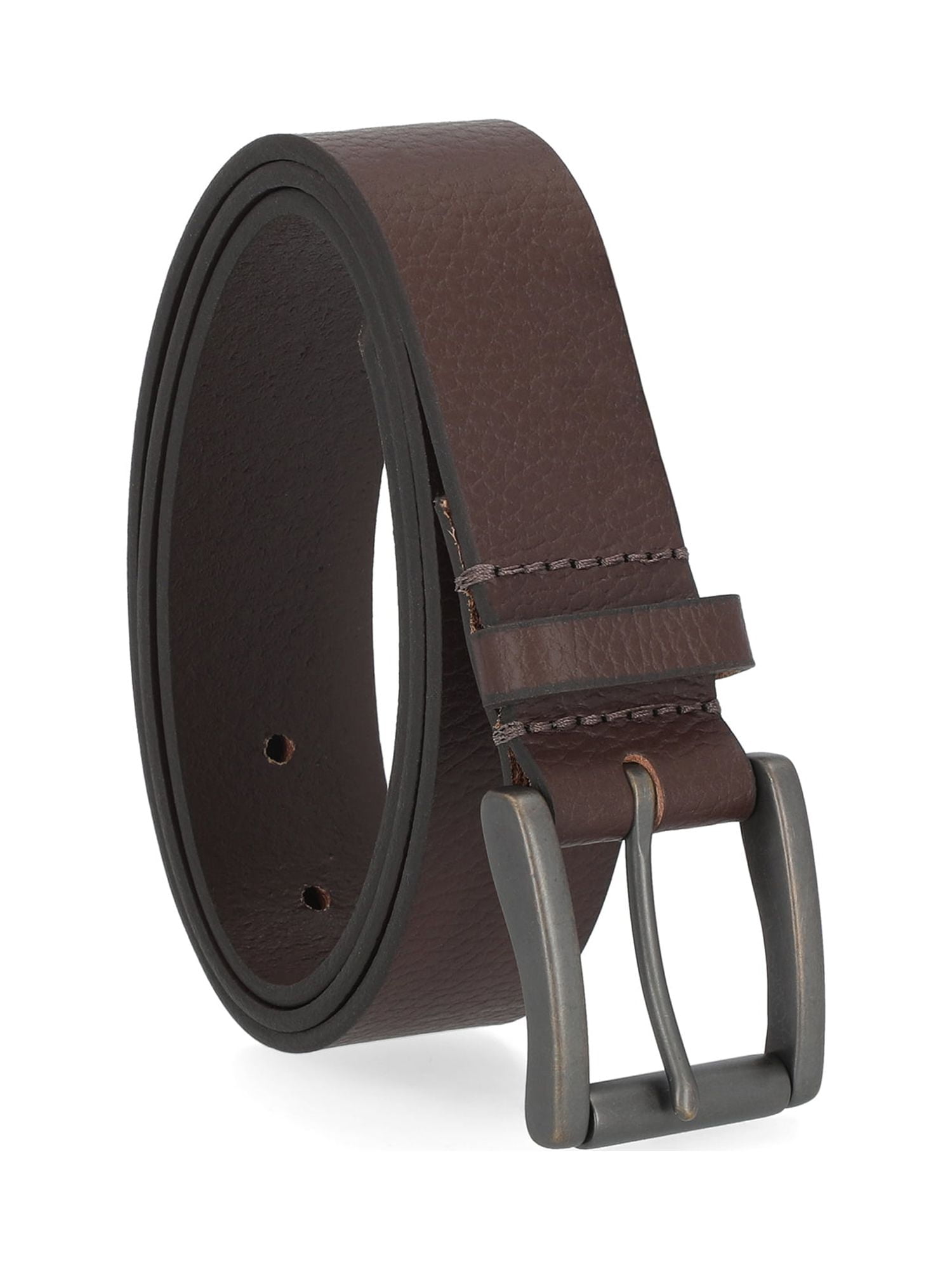 Made in USA 38MM Pebble Leather Belt
