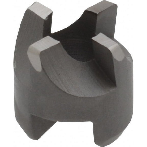 Made in USA 4 Flutes, 1/2" Diam, 1/4" Pilot Hole Diam, High Speed Steel Reverse Counterbore