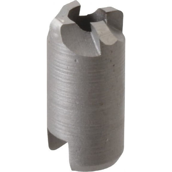 Made in USA 4 Flutes, 1/4" Diam, 1/8" Pilot Hole Diam, High Speed Steel Reverse Counterbore
