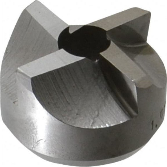 Made in USA 4 Flutes, 1" Diam, 5/16" Pilot Hole Diam, High Speed Steel Reverse Counterbore