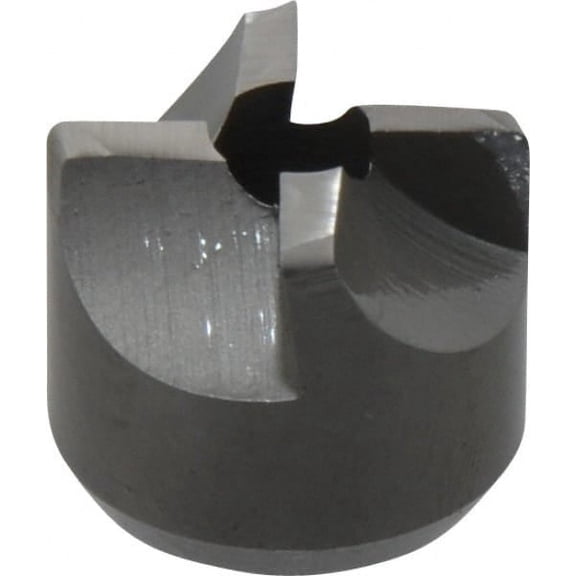 Made in USA 4 Flutes, 3/4" Diam, 1/4" Pilot Hole Diam, High Speed Steel Reverse Counterbore