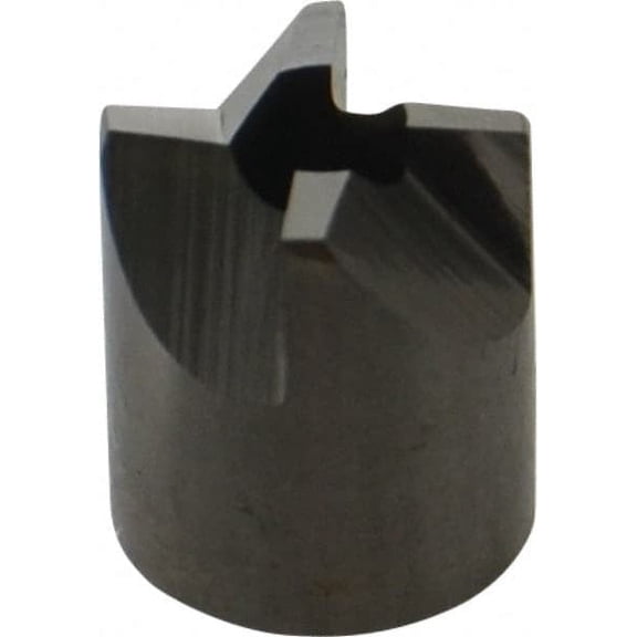Made in USA 4 Flutes, 7/16" Diam, 3/16" Pilot Hole Diam, Solid Carbide Reverse Counterbore