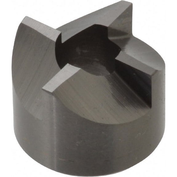 Made in USA 4 Flutes, 7/8" Diam, 3/8" Pilot Hole Diam, Solid Carbide Reverse Counterbore