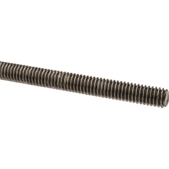 Made in USA 5/16-18 x 6' Stainless Steel Threaded Rod Right Hand Thread, UNC