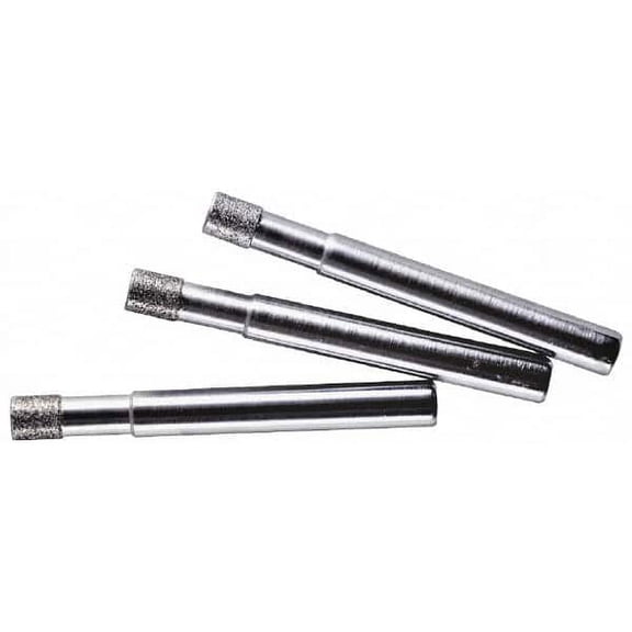 Made in USA 5/32" Head Thickness Diamond (Abrasive) Grinding Pin 1/8" Shank Diam x 1-1/4" Shank Length, Coarse/Fine Grade