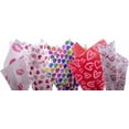 thumbnail image 1 of 60-Sheet Assorted Tissue Paper Pack, 20" x 30" (Hearts & Kisses), 1 of 3
