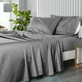 thumbnail image 1 of Royal Tradition 608 TC Cotton Sheet Set – Deep 22" Pockets, Oversized Flat Sheet, USA Made, 1 of 3