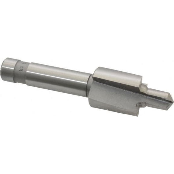 Made in USA 7/16-20" Port, 0.848" Spotface Diam, 1/4" Tube Outside Diam, Reamer Pilot, Straight Shank, High Speed Steel Porting Tool