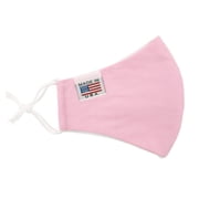 Made in USA Adult Kid 3 Layers Cotton Reusable Washable Cotton Cloth Face Mask Cover