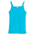 thumbnail image 1 of Made in USA Girls Soft Cotton Camisole | Turquoise, 1 of 5