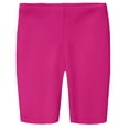 thumbnail image 1 of Made in USA Girls Soft Cotton Long Bike Shorts | Hot Pink, 1 of 5