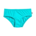 thumbnail image 1 of Made in USA Girls UPF 50+ Swimming Briefs | Turquoise, 1 of 4