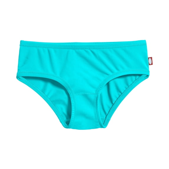 Made in USA Girls UPF 50+ Swimming Briefs | Turquoise