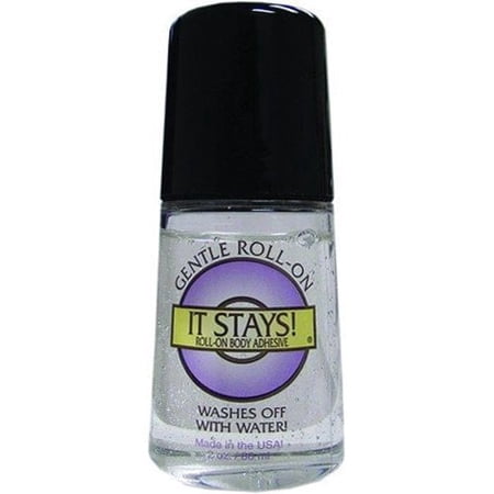 Made in USA - It Stays Roll-On Body Adhesive Applicator for Compression Socks
