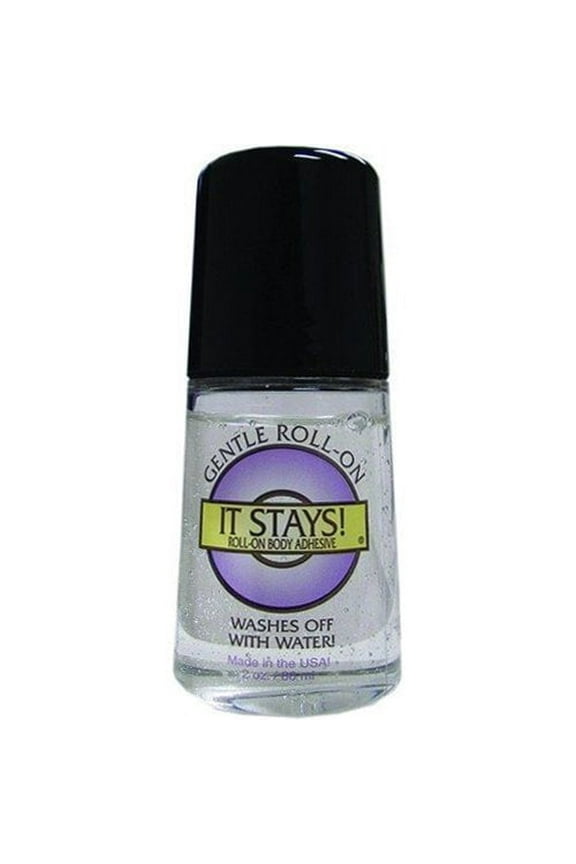 Made in USA - It Stays Roll-On Body Adhesive Applicator for Compression Socks