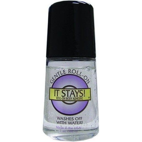 Made in USA - It Stays Roll-On Body Adhesive Applicator for Compression Socks