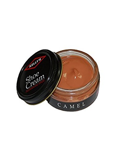 Made in USA Kelly's Shoe Cream Leather Polish many colors available. Camel  
