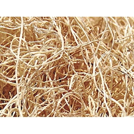 Made in USA Natural Wood Excelsior 2lbs of Shredded Aspen Wood Fibers (Coarse)