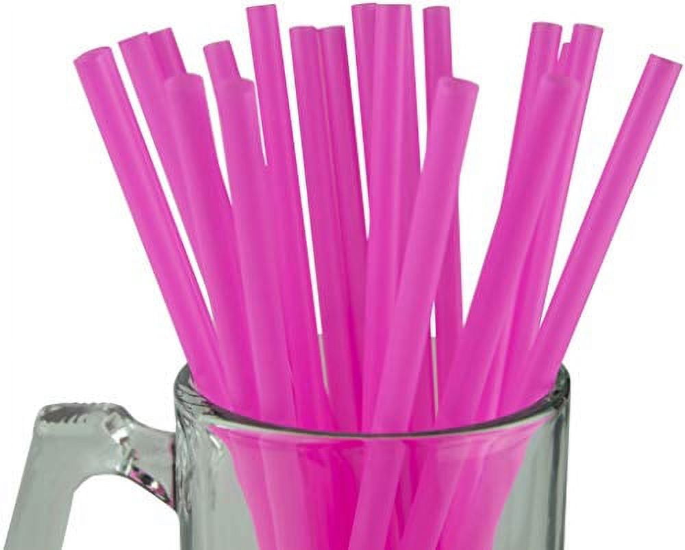 Pink Heart Straw, Pink Metal Heart Straws, Pink Metallic Heart Straw,  Valentines Day Straw, Pink Metal Straw, Reusable Straw, 8.5 Inches 