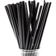 thumbnail image 1 of Plastic Drinking Straws, Slim Tall Size, 10" x 0.21", 250 Count, 1 of 5