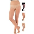 thumbnail image 1 of Made in USA - Sheer Compression Tights for Women Edema 20-30mmHg - Nude, Medium, 1 of 11