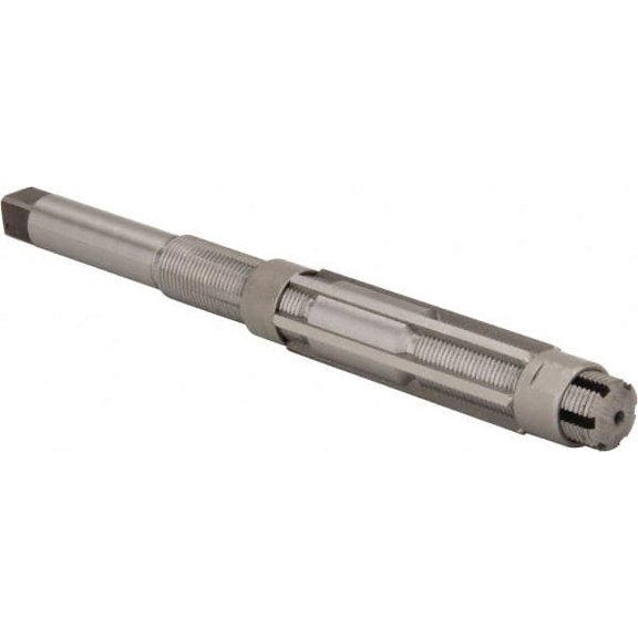 Made in USA Size H, Straight Shank Hand Adjustable Reamer