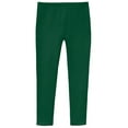 thumbnail image 1 of Made in USA Soft Fleece Stretch Leggings| Forest Green, 1 of 5