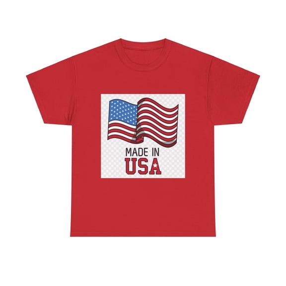Made in USA- Unisex Heavy Cotton Tee