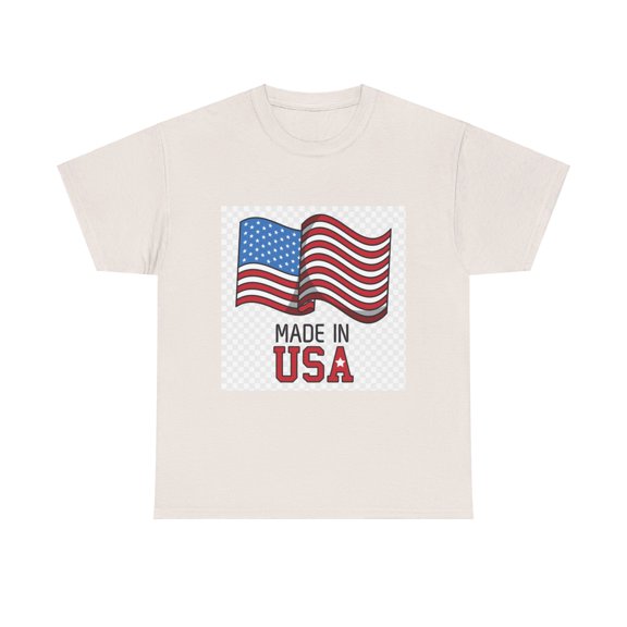 Made in USA- Unisex Heavy Cotton Tee