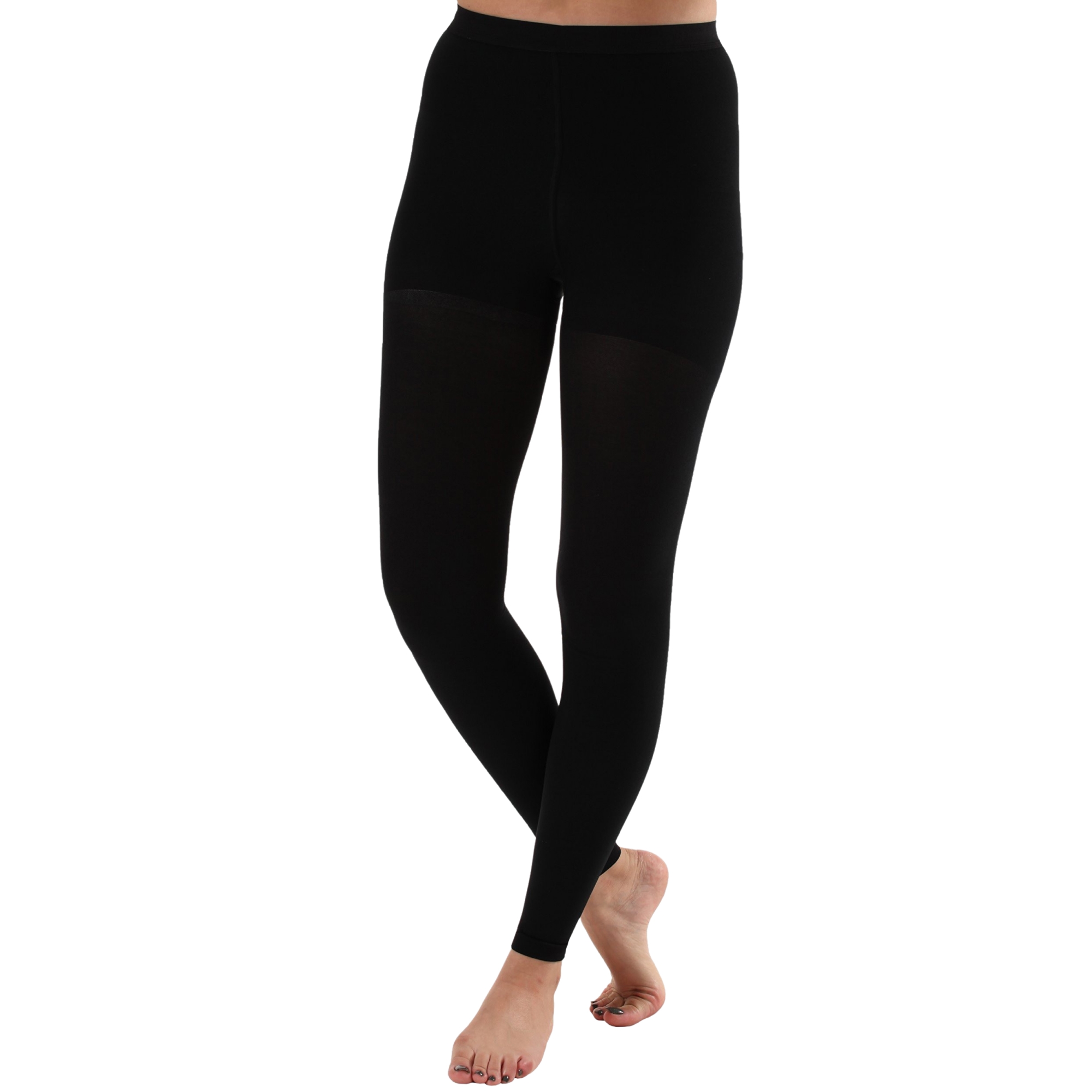 Made in USA Womens Compression Leggings 15 20mmHg for Swelling Black Small Walmart