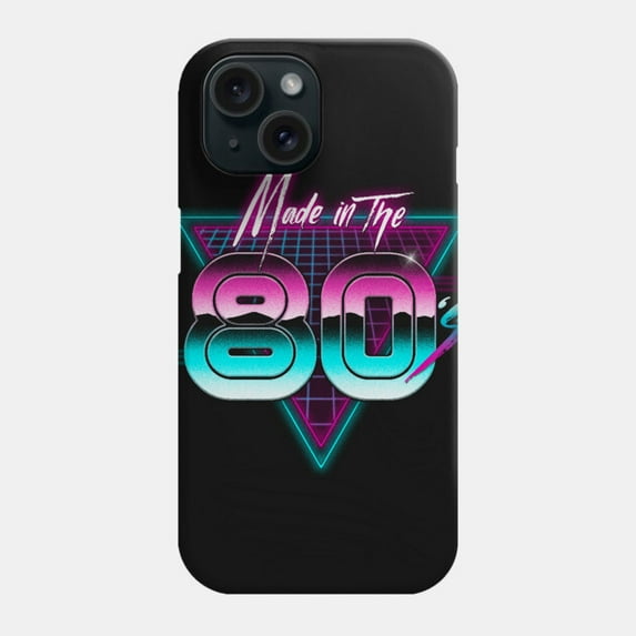 Made in the 80s Retro Nostalgic Design Protective Cover for iPhone 11–17 Pro Max