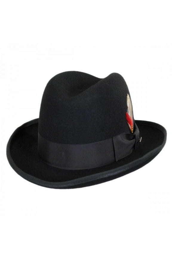 Made in the USA - Classics Godfather Hat by Jaxon and James - S - Black