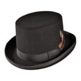 thumbnail image 1 of Made in the USA - Classics Wool Felt Top Hat - XL - Black, 1 of 1