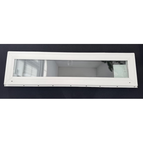 Made in the USA Kinro Vinyl Mobile Home Window 36" x8 " Clear Fixed Double Pane Glass