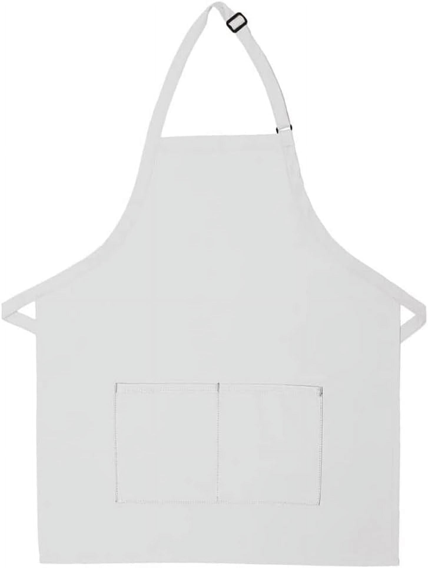 Made in the USA Quality 65/35 /Cotton 2pocket Adult Aprons