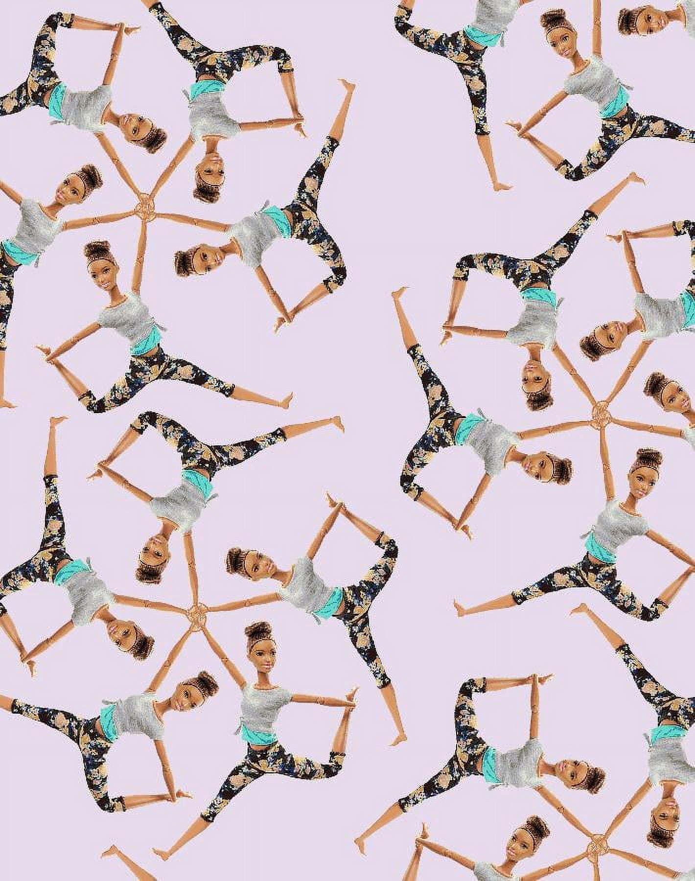 Made to Move Kaleidoscope Removable Vinyl Wallpaper by Barbie, Lavender