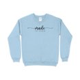 thumbnail image 1 of Made to Teach Elegant Script Sweatshirt, Teacher Appreciation Gift, Casual Educator Top, Unisex Crew Neck, 1 of 10