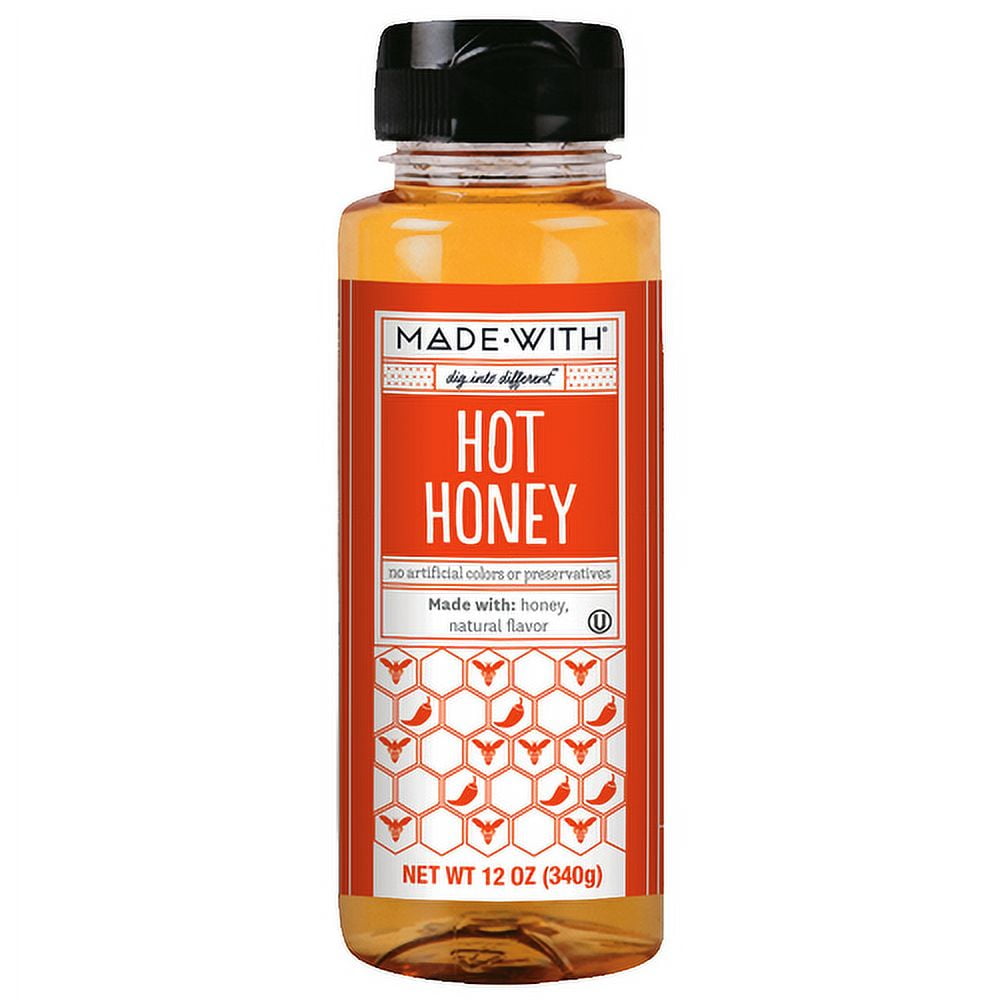 Made with Honey Hot Sauce (6 Pack) 12 oz