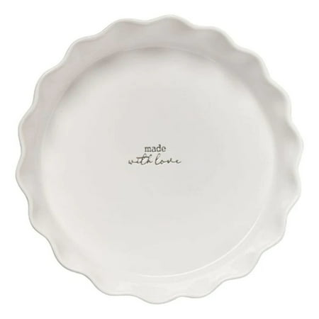 Made with Love Pie Baker, White