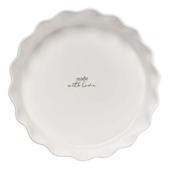 Made with Love Pie Baker, White