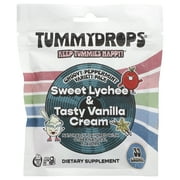 Made with Organic Ingredients Groovy Peppermint Pack Mix of Lychee and Vegan Vanilla Cream-Bag of 33 Assorted Drops