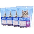 thumbnail image 1 of Made4Pets Cat Litter Crystals, Non Clumping No scooping Low Dust, Low Tracking, Lightweight, Dehydrates Waste, Lavender, 4 Packs, 1 of 7