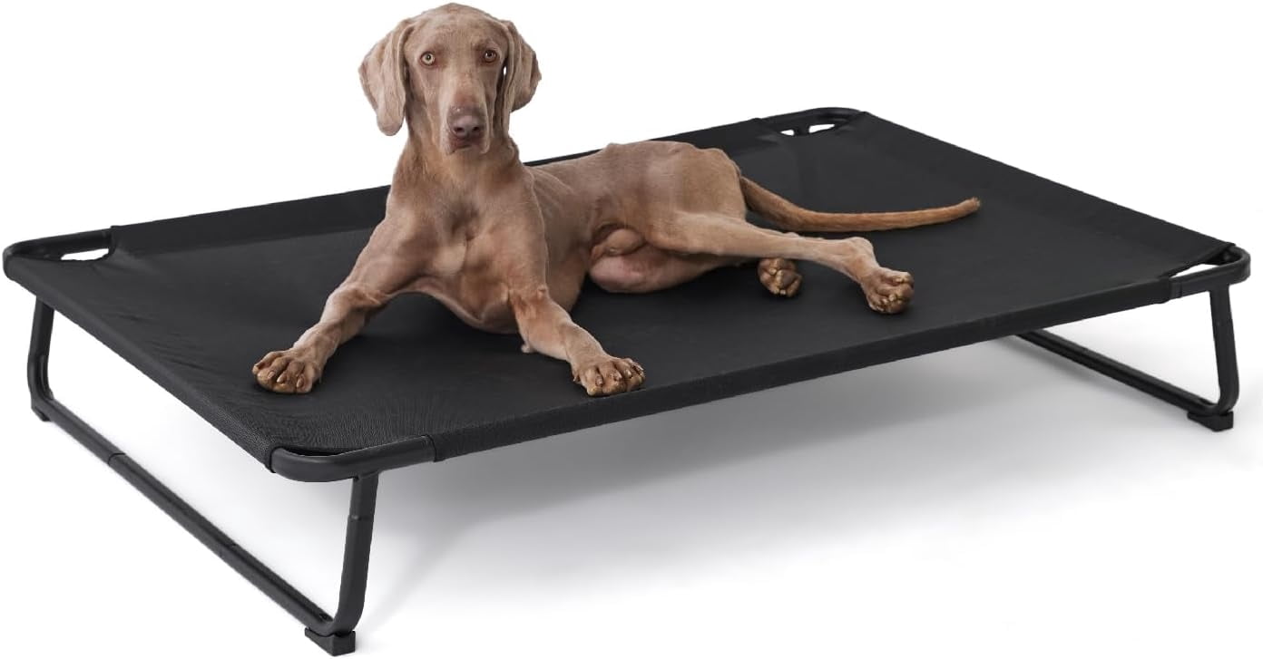Curated visual reference: Visual Reference: Made4Pets Elevated Cooling Dog Bed For Small Medium Dogs
