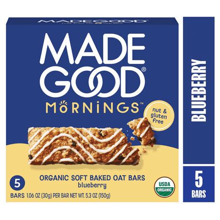 MadeGood™ Blueberry Breakfast Bars