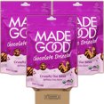 thumbnail image 1 of MadeGood Chocolate Drizzled Birthday Cake Crunchy Oat Bites Bulk Pack - 3 Individually Sealed 3.5 Ounce Bags - For Lunches, On The Go Snacks, Movie Nights in Cornershop Confections Pack, 1 of 3