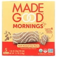 MadeGood Organic Mornings Soft Baked Oat Bars Cinnamon Bun 5 Bars