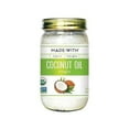 thumbnail image 1 of MadeWith  14 fl oz Coconut Virgin Organic Oil - Pack of 6, 1 of 1