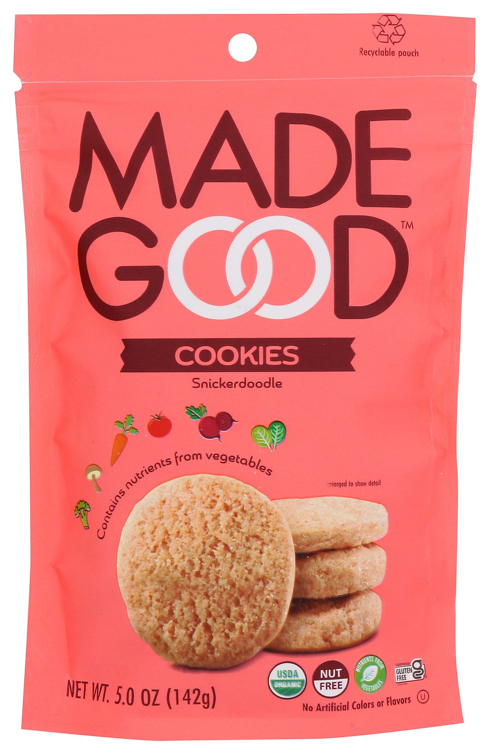 Madegood Madegood Snickerdoodle Cookies 5 Ounce, Pack Of 6